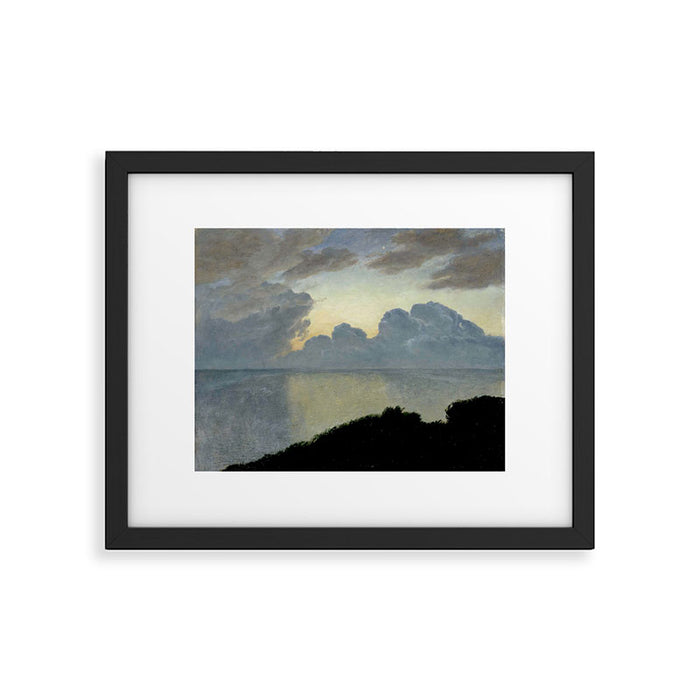 Summer night by the sea, tisvilde, 1900, Oil Landscape Painting  Framed Art Print Gallery Image 1