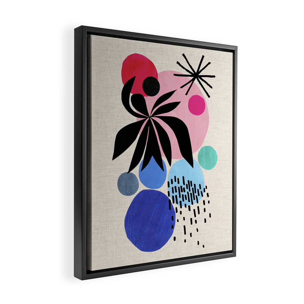 Summer Pop Framed Canvas Print Gallery Image 2