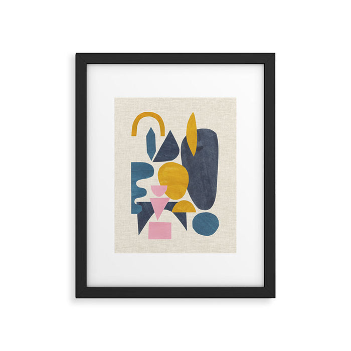 Sunny Blues Framed Art Print Gallery Image 1
