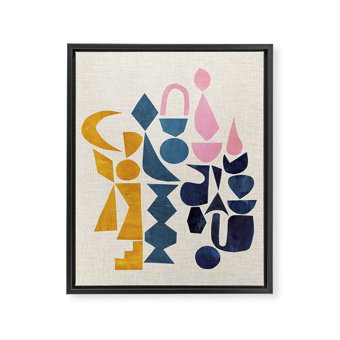 Sunshine Symphony Framed Canvas Print Gallery Image 1