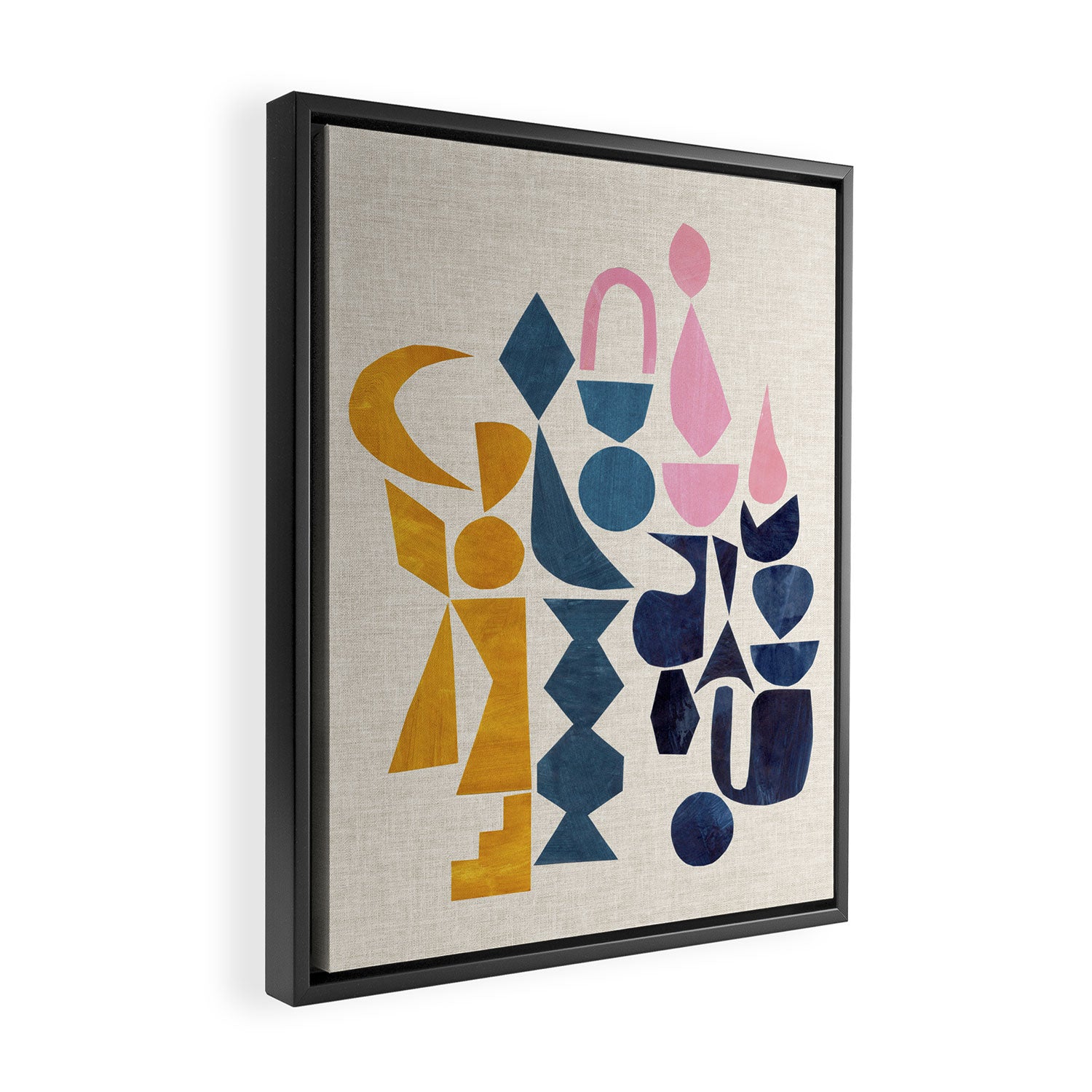 Sunshine Symphony Framed Canvas Print Gallery Image 2