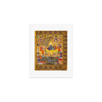  The beasts gathering before Solomon and Bilqis Islamic Antique Art Islamic Antique Art  Art Print Gallery Image 1