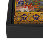  The beasts gathering before Solomon and Bilqis Islamic Antique Art Islamic Antique Art  Framed Canvas Print Gallery Image 3