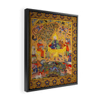  The beasts gathering before Solomon and Bilqis Islamic Antique Art Islamic Antique Art  Framed Canvas Print Gallery Image 2