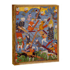The building of Noahâs ark Islamic Antique Art  Canvas Print Gallery Image 6