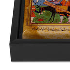 The building of Noahâs ark Islamic Antique Art  Framed Canvas Print Gallery Image 3