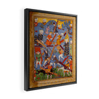 The building of Noahâs ark Islamic Antique Art  Framed Canvas Print Gallery Image 2