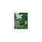 The Equatorial Jungle (1909) by Henri Rousseau Art Print Gallery Image 1