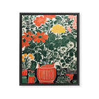 The Greenhouse Potted Garden Framed Canvas Print Gallery Image 6