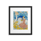 The Maid and the Unicorn - Edmund Dulac - 1938  Framed Art Print Gallery Image 6
