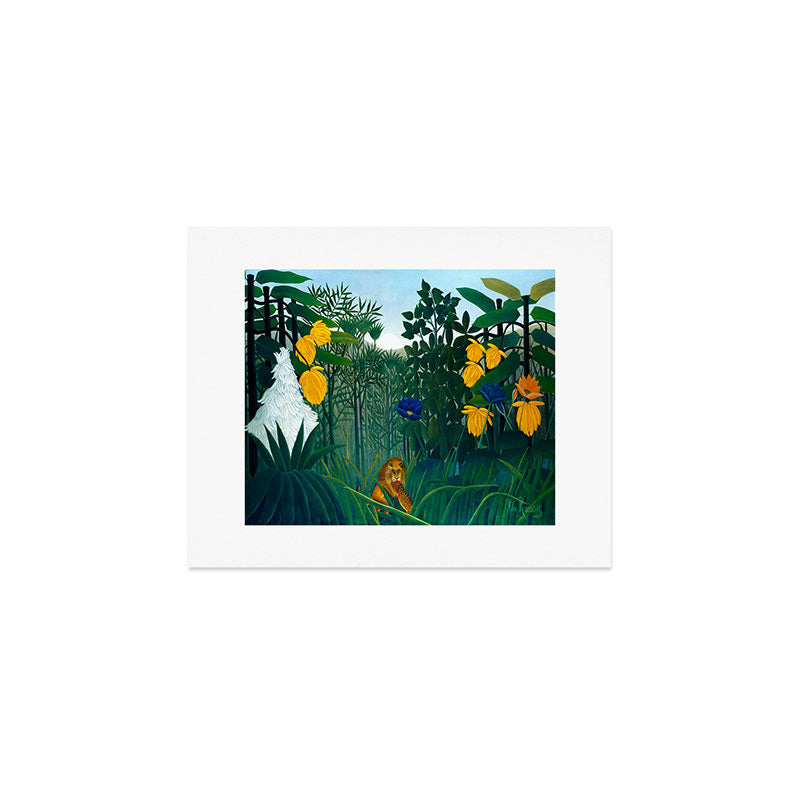 The Repast of the Lion (1907) by Henri Rousseau Art Print Gallery Image 1