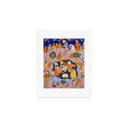 The Seven Sleepers of Ephesus Discovered by Alexander the Great, Folio from a Falnama (Book of Omens)  Art Print Gallery Image 1