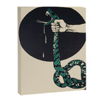 The strangling of a poisonous snake, representing the crushing colour lithograph G. Dorival 1918 Canvas Print Gallery Image 6