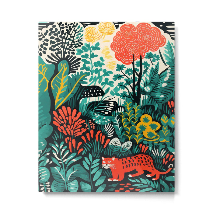 Tiger And His Utopia Metal Print Gallery Image 1