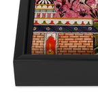 Todi Ragini Indian Painting Illustration Framed Canvas Print Gallery Image 3