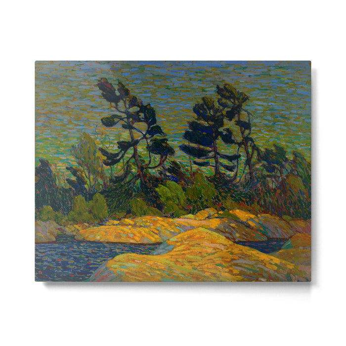Tom Thomson Byng Inlet Georgian Bay winter 1914-1915 Canadian Landscape Artist Metal Print Gallery Image 1