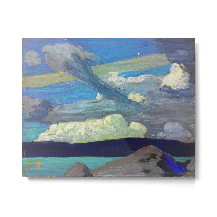 Tom Thomson Clouds ("The Zeppelins") 1915 Canadian Landscape Artist Metal Print Gallery Image 1