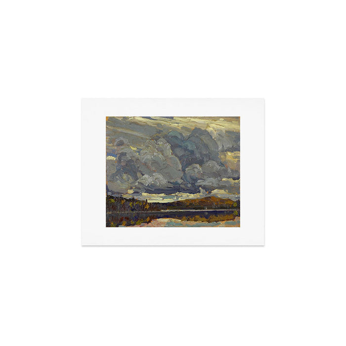 Tom Thomson Grey Sky 1914 Canadian Landscape Artist Art Print Gallery Image 1