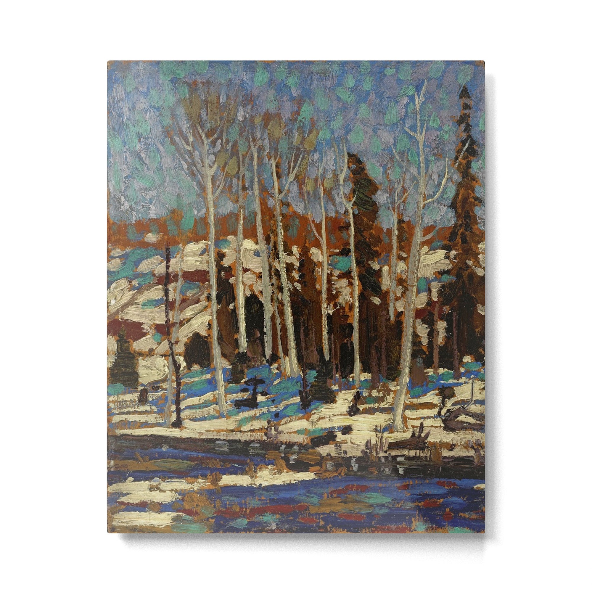 Tom Thomson March 1916 Canadian Landscape Artist Metal Print Gallery Image 4