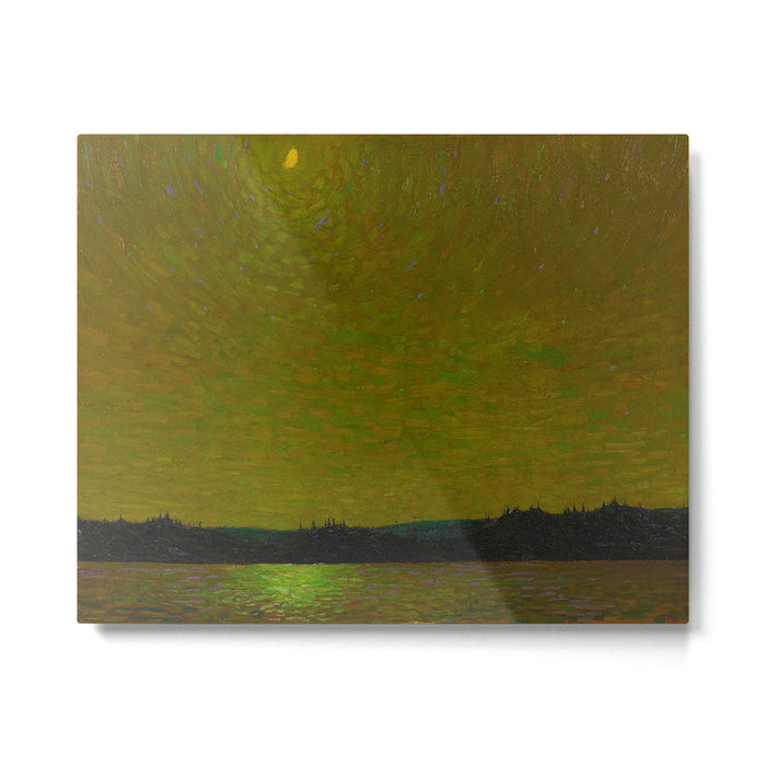 Tom Thomson Moonlight Canadian Landscape Artist Metal Print Gallery Image 1
