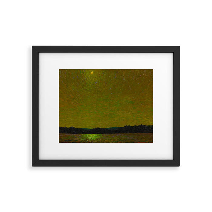 Tom Thomson Moonlight Canadian Landscape Artist Framed Art Print Gallery Image 1
