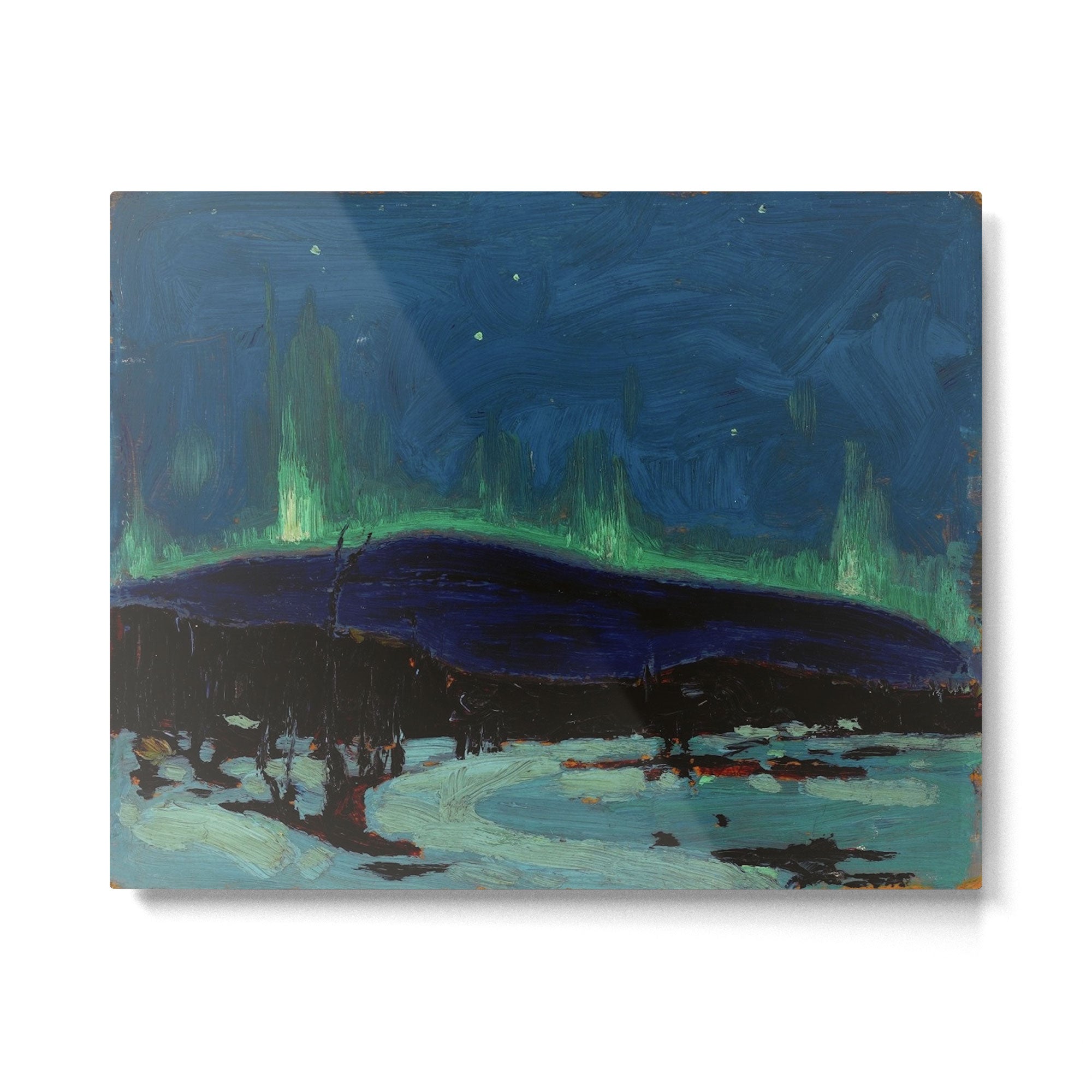 Tom Thomson Northern Lights Canadian Landscape Artist Metal Print Gallery Image 4