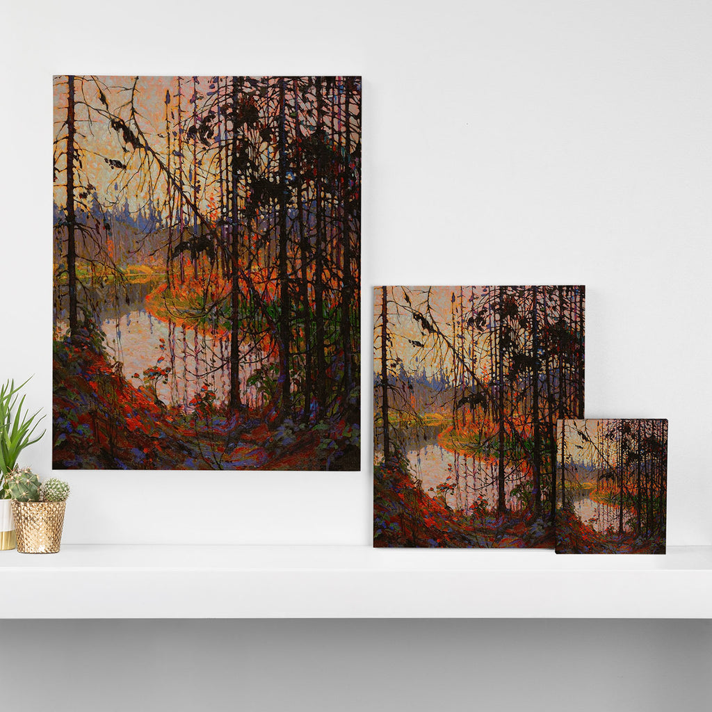 Tom Thomson Northern River 1915 Canadian Landscape Artist Canvas Print Gallery Image 3