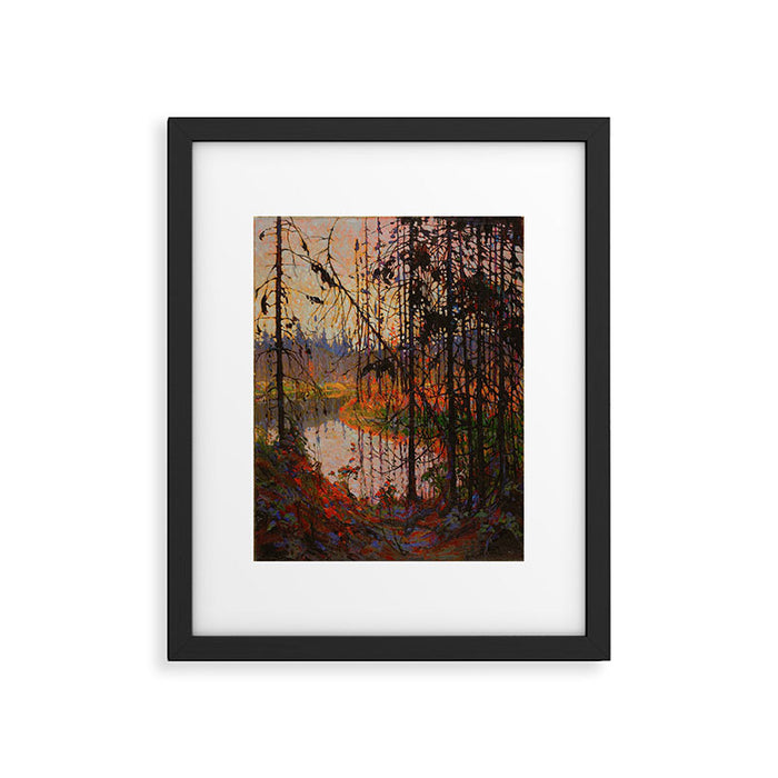 Tom Thomson Northern River 1915 Canadian Landscape Artist Framed Art Print Gallery Image 1