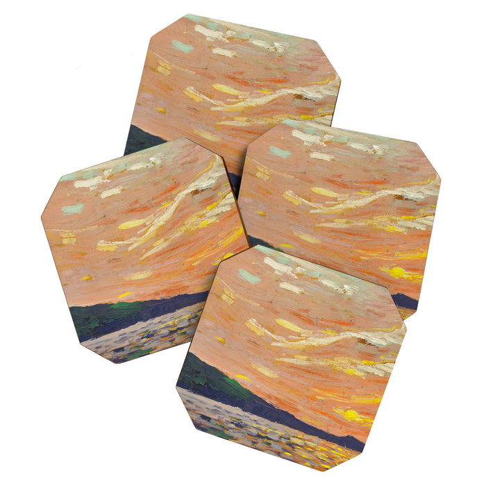 Tom Thomson Smoke Lake Canadian Landscape Artist Coaster Gallery Image 1