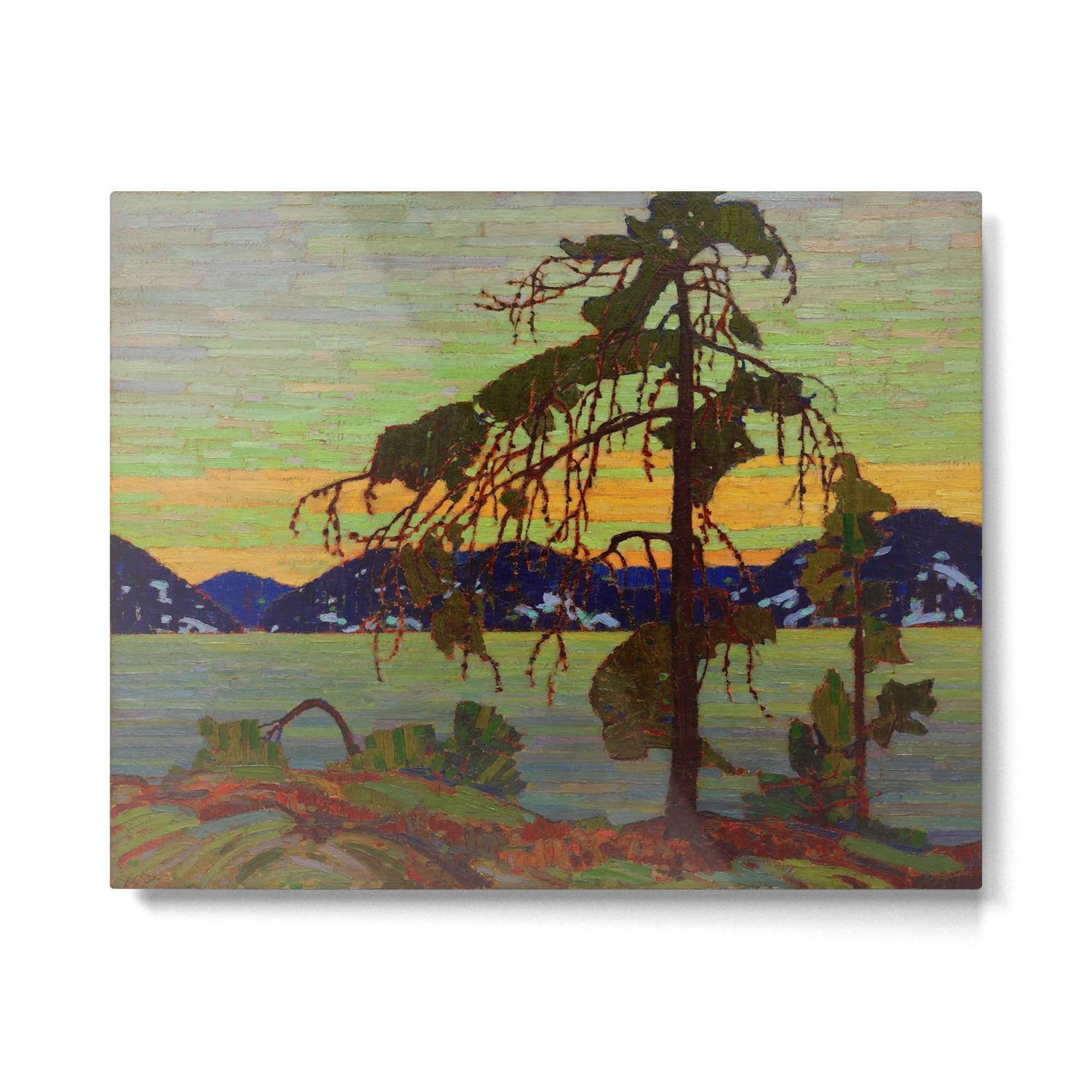 Tom Thomson The Jack Pine 1916-1917 Canadian Landscape Artist Metal Print Gallery Image 4