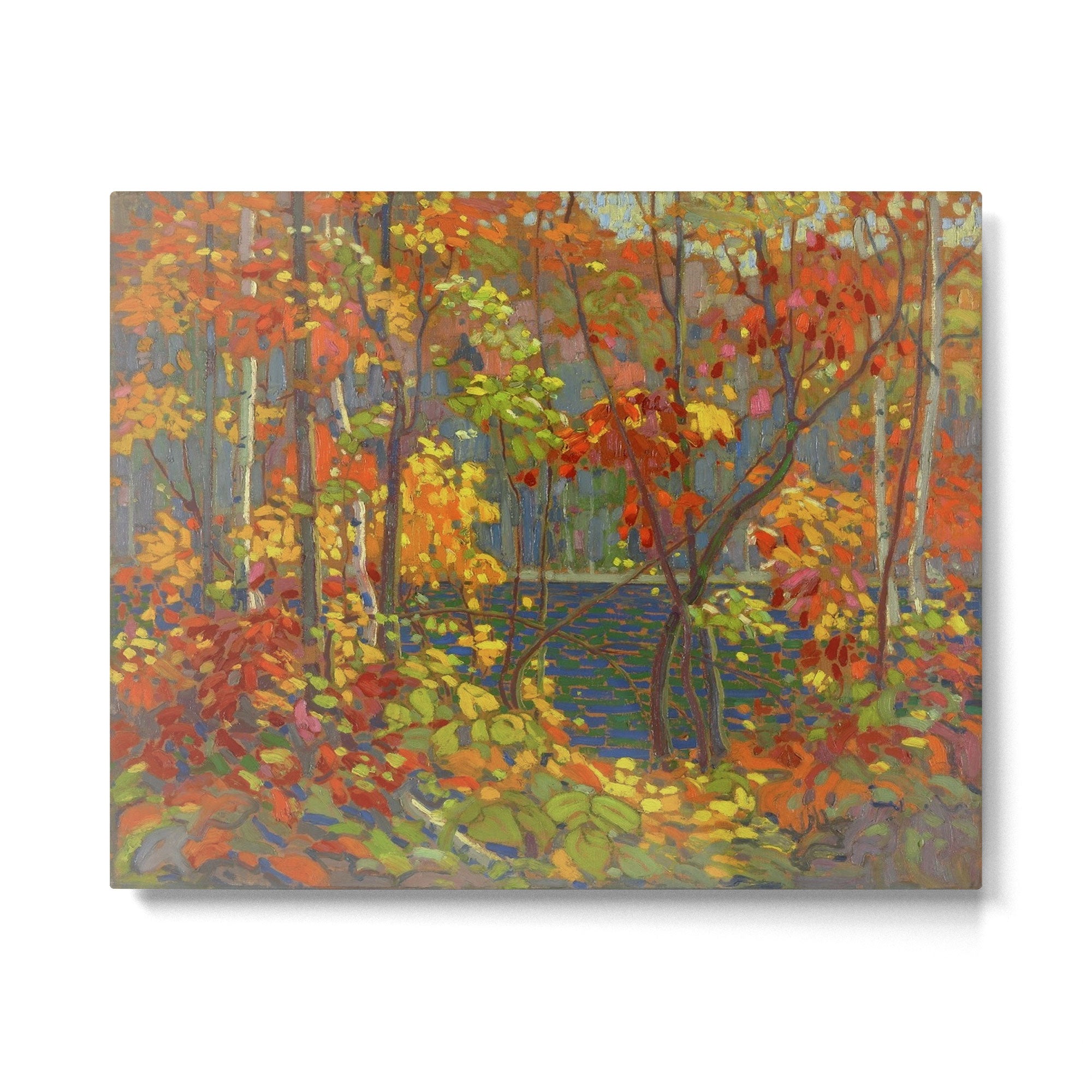 Tom Thomson The Pool 1915-1916 Canadian Landscape Artist Metal Print Gallery Image 4