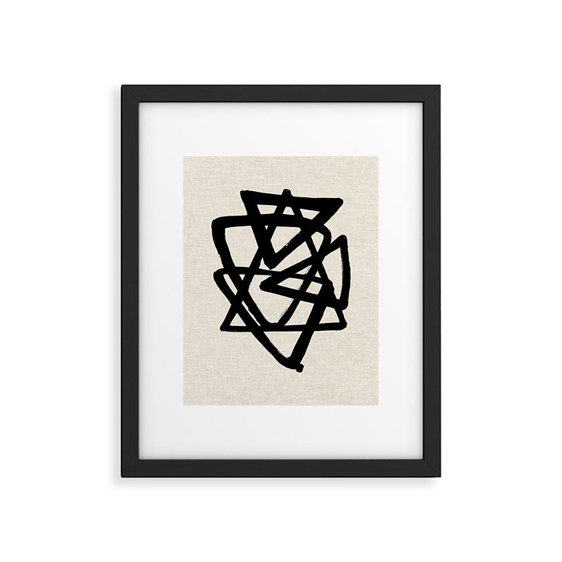 Tri Orbit Framed Art Print Gallery Image 5