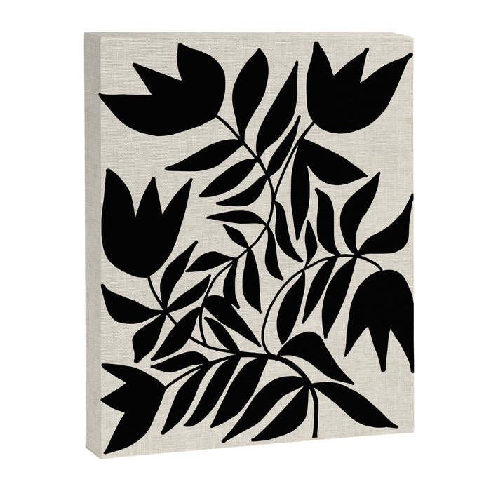 Triple Lip Vining Tulip Canvas Print Gallery Image 1
