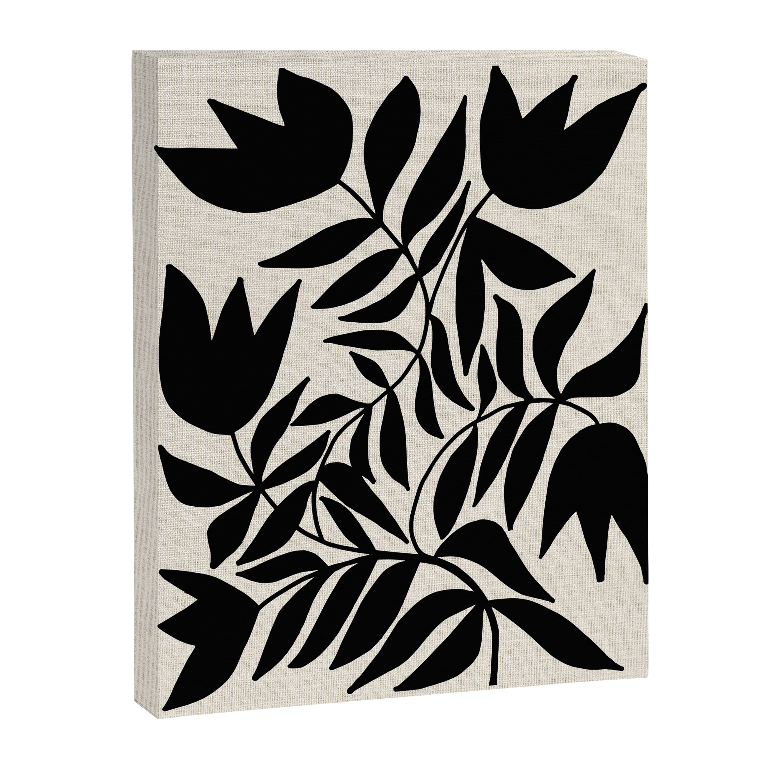 Triple Lip Vining Tulip Canvas Print Gallery Image 6
