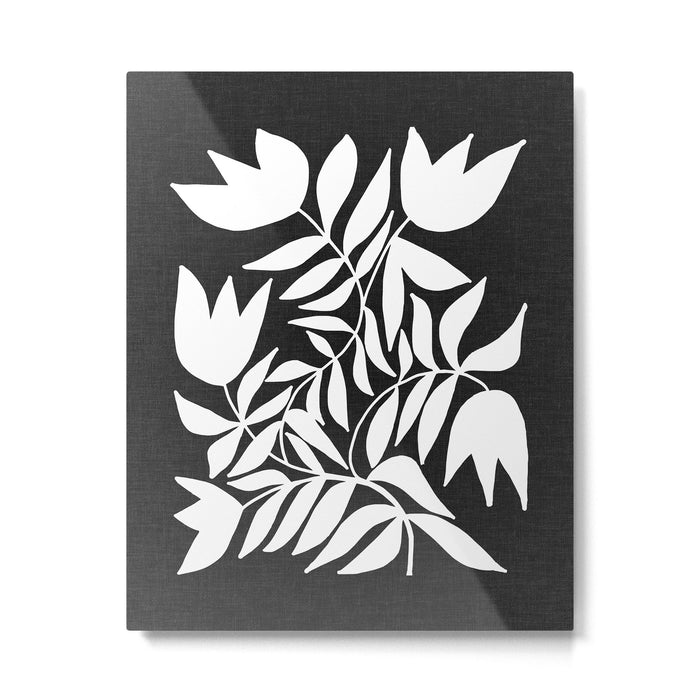 Triple Lip Vining Tulip ii Metal Print Gallery Image 1