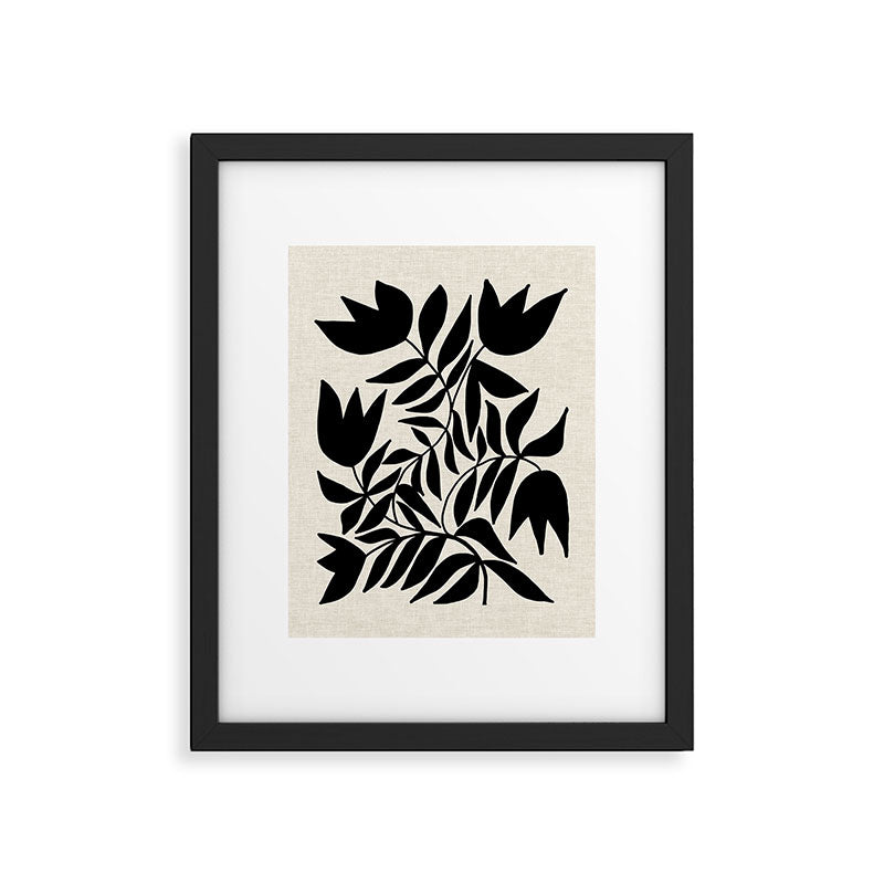 Triple Lip Vining Tulip Framed Art Print Gallery Image 5