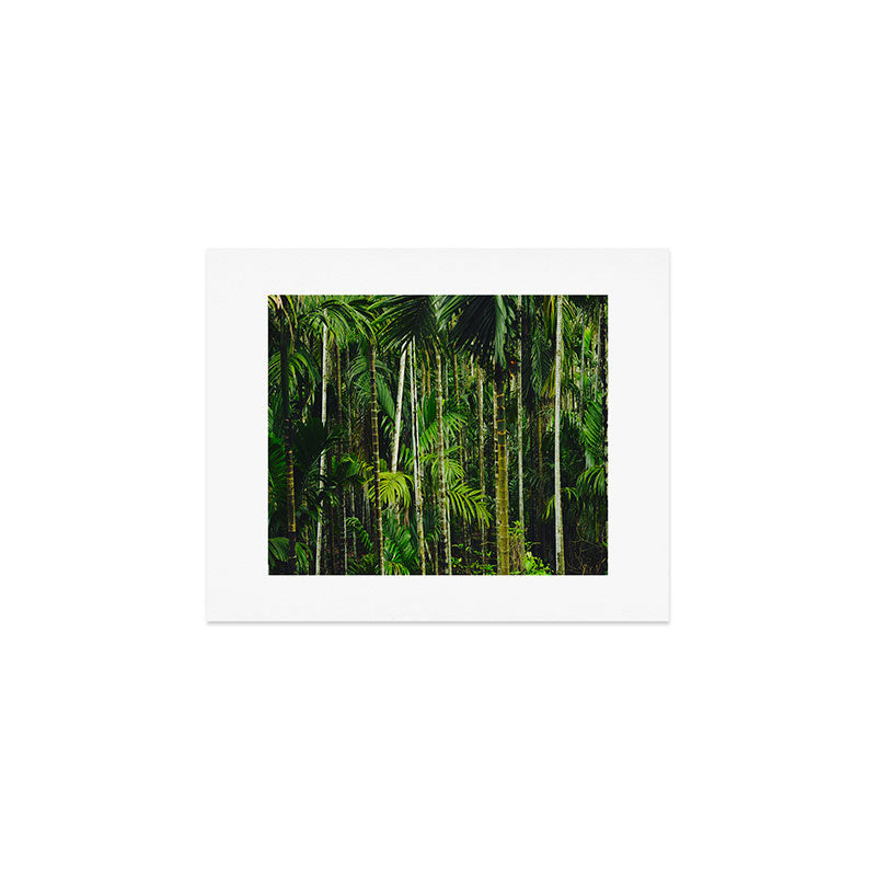 Tropical Bamboo Palm Forest Art Print Gallery Image 1