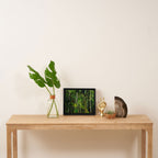 Tropical Bamboo Palm Forest Framed Canvas Print Gallery Image 4