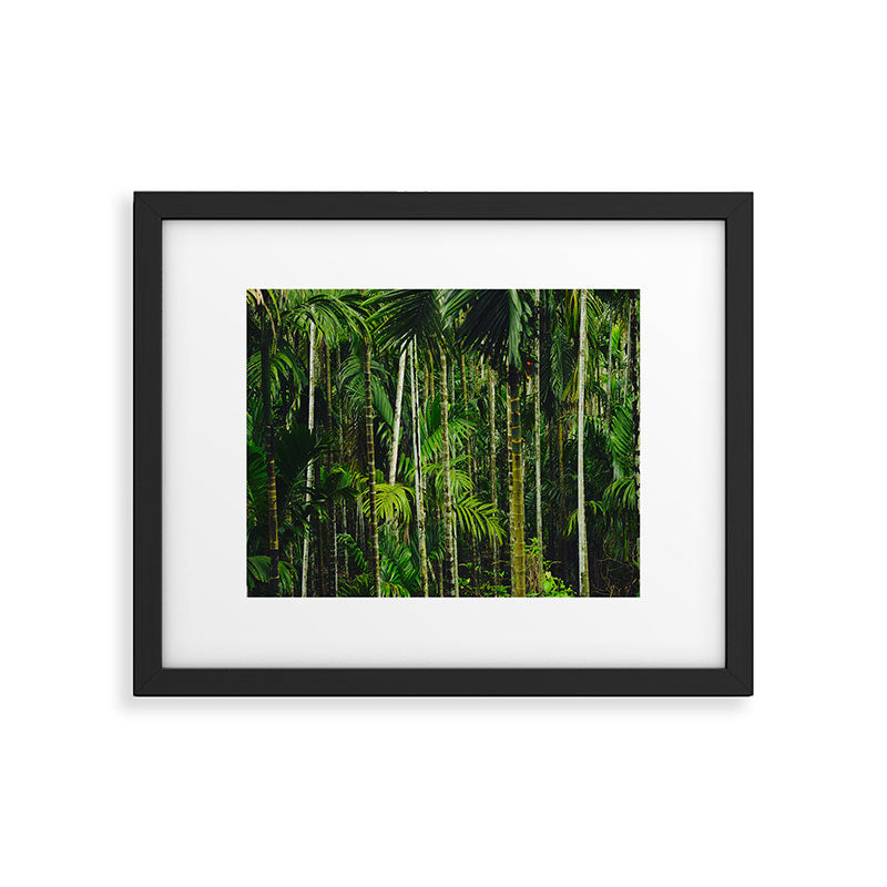 Tropical Bamboo Palm Forest Framed Art Print Gallery Image 5