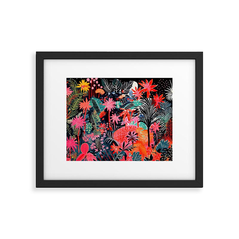 Tropical Forest Celebration Framed Art Print Gallery Image 5