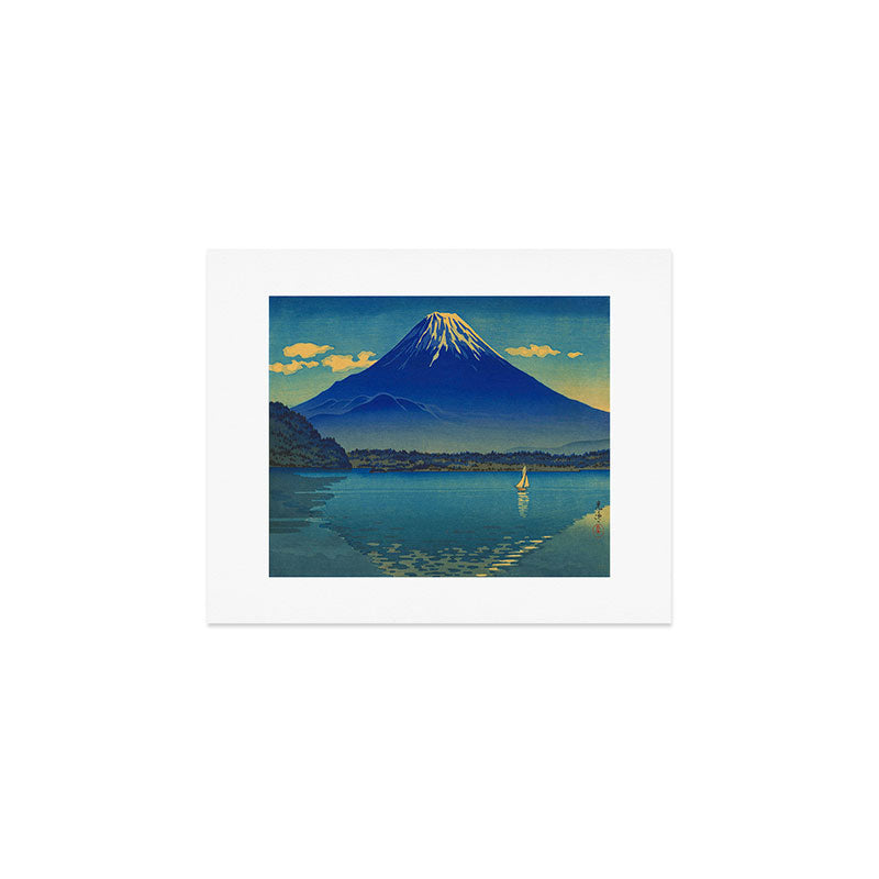 Tsuchiya Koitsu Vintage Japanese Woodblock Print Mount Fuji Art Print Gallery Image 1