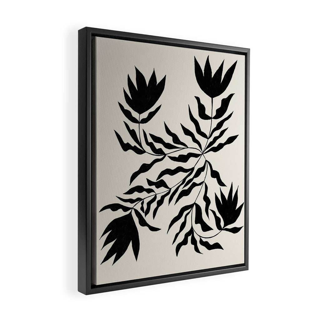 Tulip Tremble Framed Canvas Print Gallery Image 2