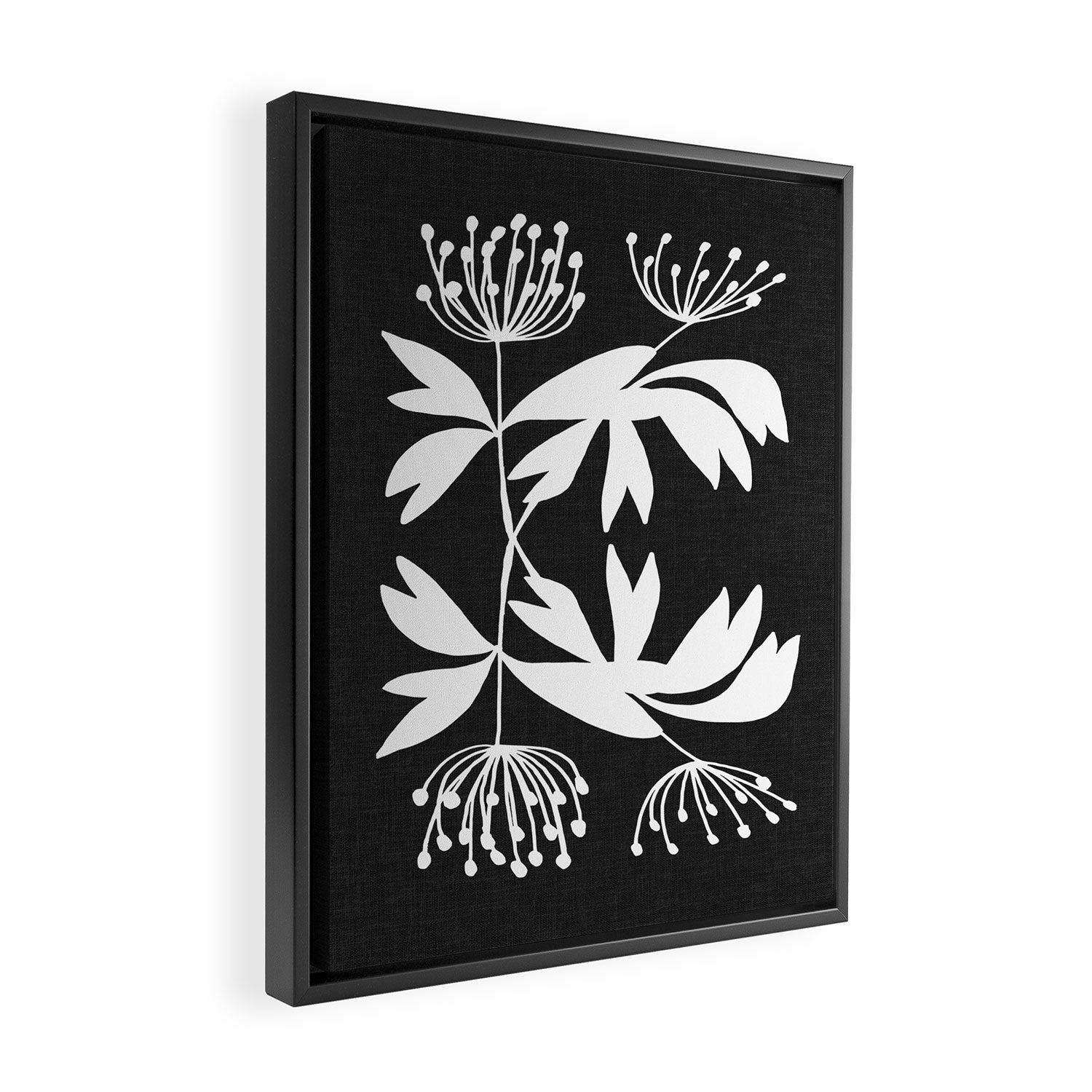 Twin Breath ii Framed Canvas Print Gallery Image 2