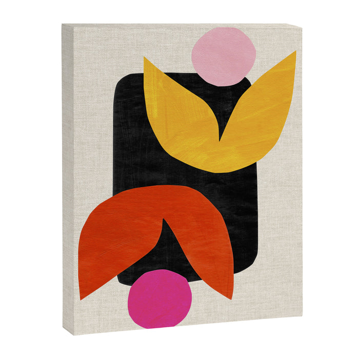 Twin Tulip Canvas Print Gallery Image 1