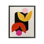 Twin Tulip Framed Canvas Print Gallery Image 6