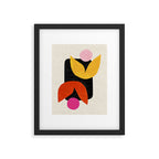 Twin Tulip Framed Art Print Gallery Image 5