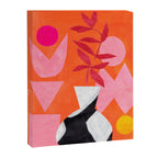 Two Sun Sunset Tribal Vase Canvas Print Gallery Image 6