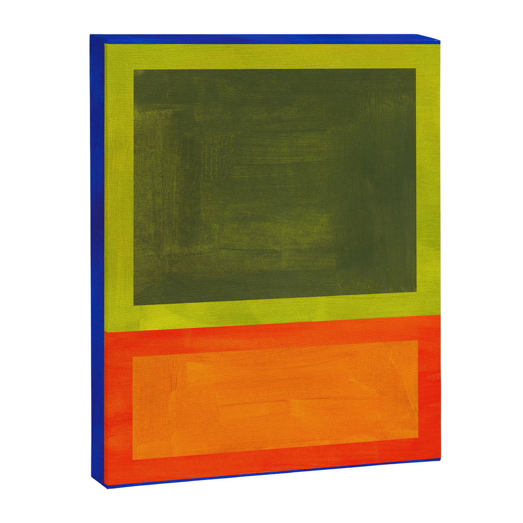 Ultramarine Blue Bloom Canvas Print Gallery Image 6