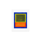 Ultramarine Blue Bloom Art Print Gallery Image 1