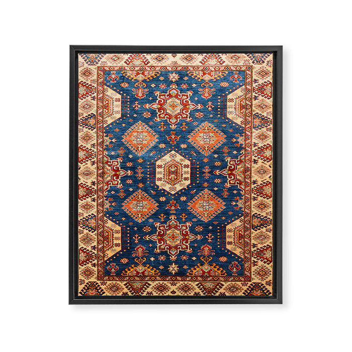 Velvet Star Maze Framed Canvas Print Gallery Image 1